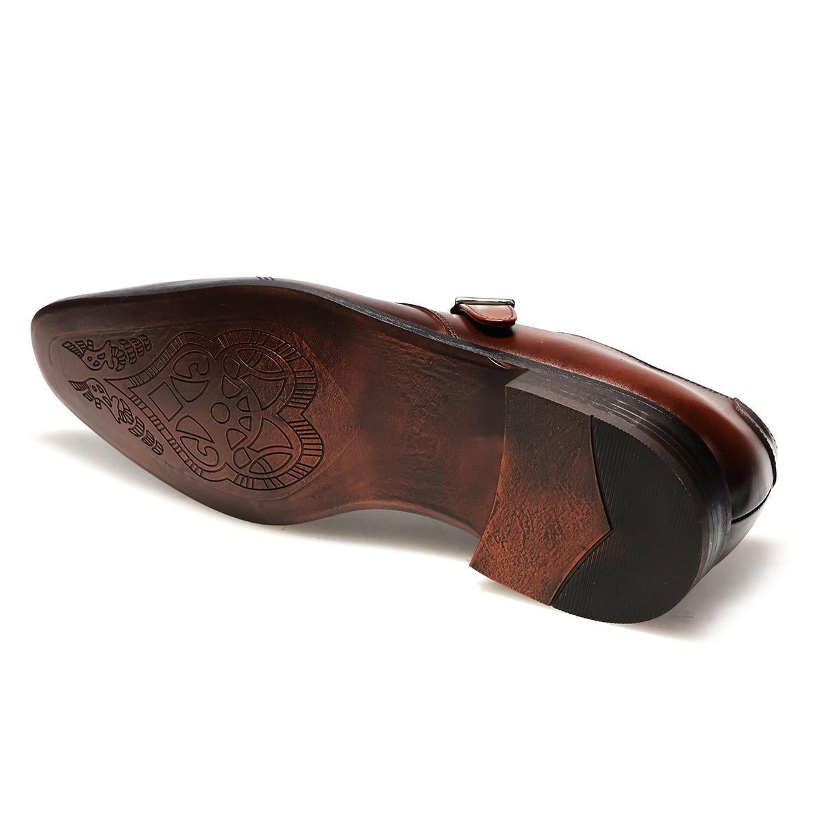 クインクラシコ メンズ ドレスシューズ シングルモンク 日本製 QueenClassico 31003s　15