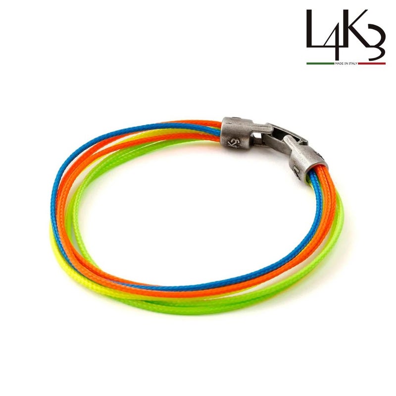 [レーク L4K3] ブレスレットミレフィリ マルチカラー イタリア製 bracelet-mill L4K3　1