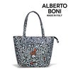 アルベルトボニー バッグ トートバッグ ベージュ ブラック ホワイト イタリア製 ALBERTO BONI alb-9931 2