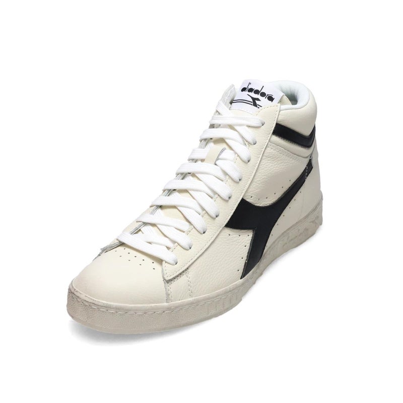 ディアドラ メンズ スニーカー ゲームLハイワックスド ホワイト/ブラック Diadora d501178300c0351 5
