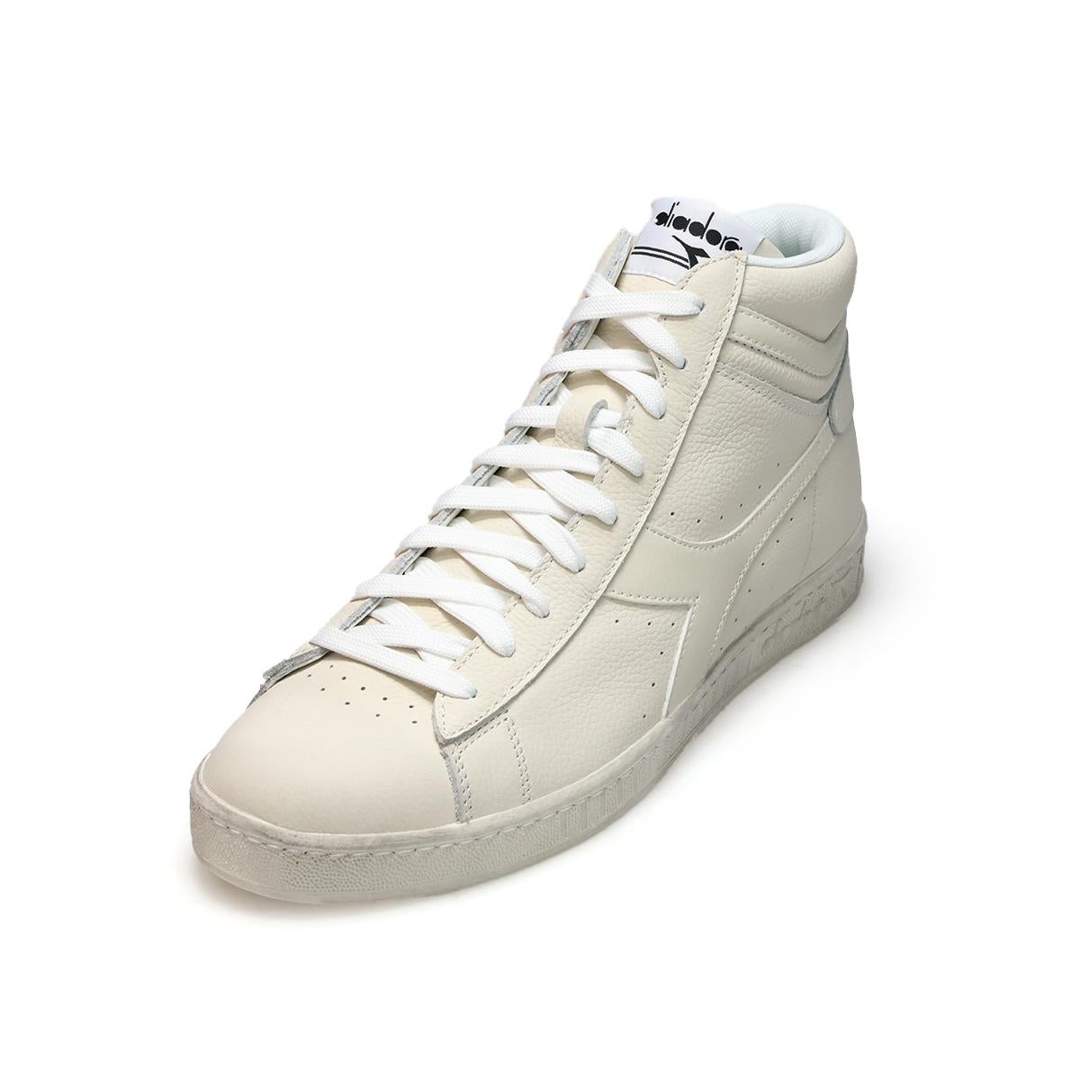 ディアドラ メンズ スニーカー ゲームLハイワックスド ホワイト Diadora d501178300c6180 5