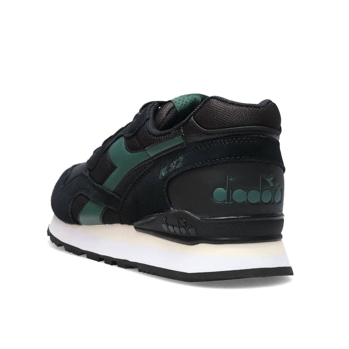 ディアドラ メンズ スニーカー N.92アドバンス ブラック/グリーン Diadora d501181441c9992 6