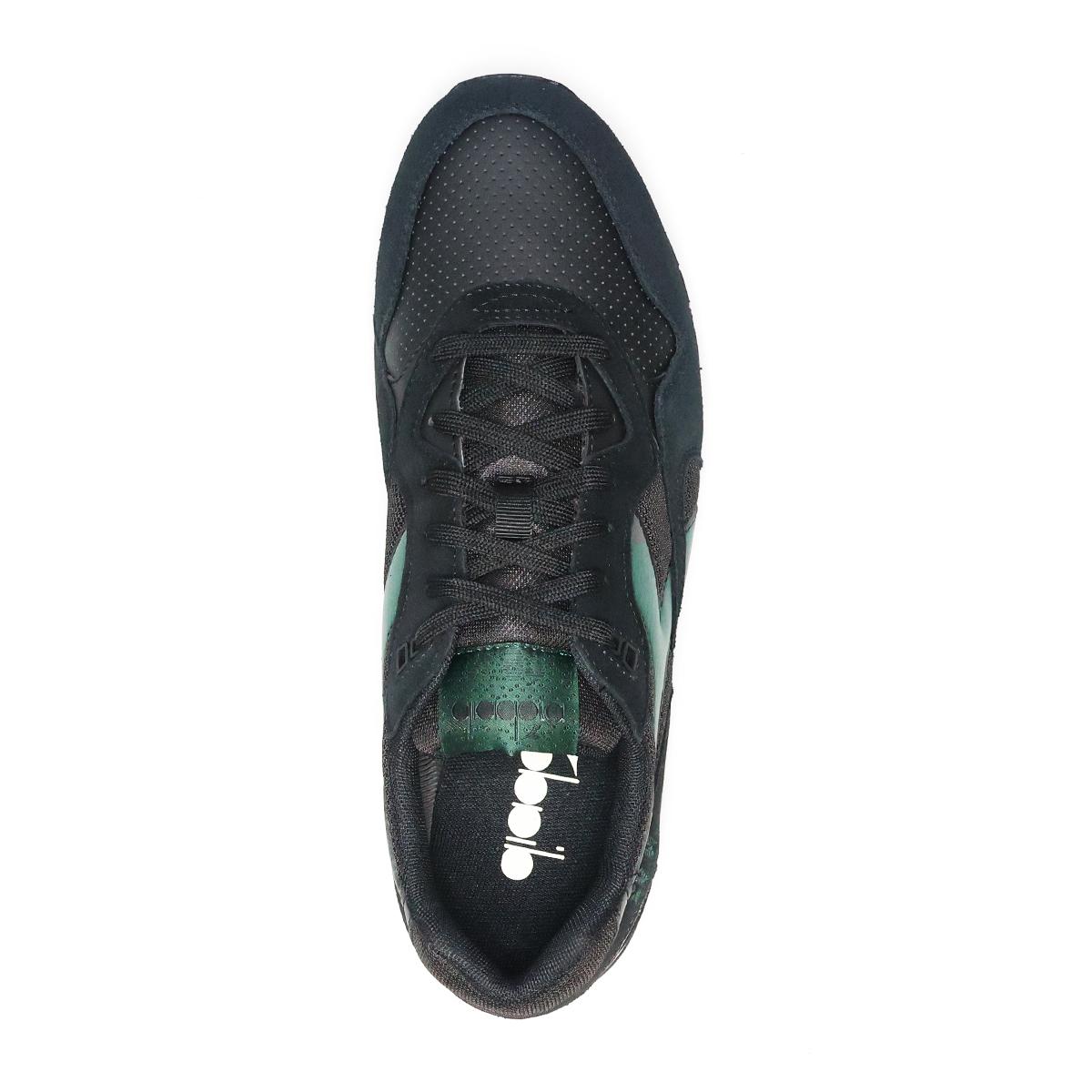 ディアドラ メンズ スニーカー N.92アドバンス ブラック/グリーン Diadora d501181441c9992 7