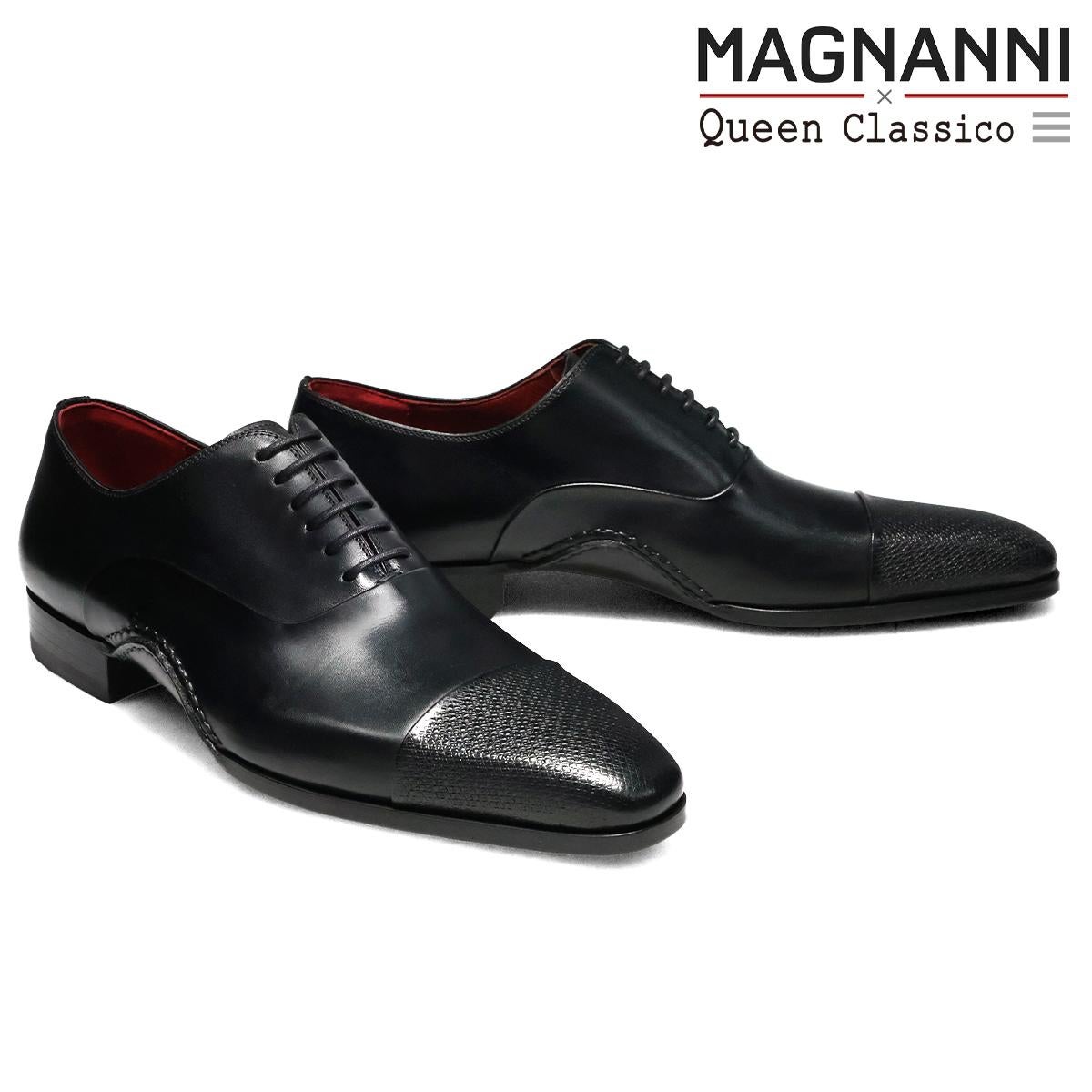 マグナーニ / MAGNANNI レベルソ ミクスドメディア オックスフォード 内羽根ストレートチップ スペイン製 18854 【クインクラシコ別注モデル】　