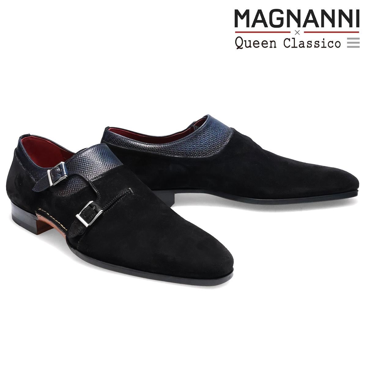 マグナーニ / MAGNANNI ミクスドメディア ダブルモンク スペイン製 23117 【クインクラシコ別注モデル】　
