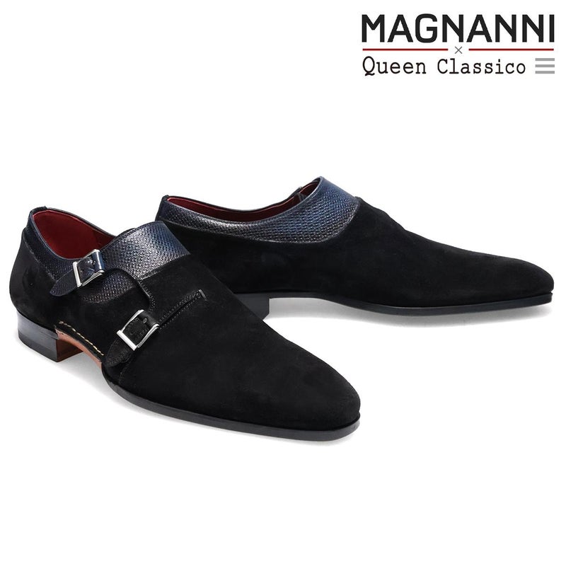マグナーニ / MAGNANNI ミクスドメディア ダブルモンク スペイン製 23117 【クインクラシコ別注モデル】　