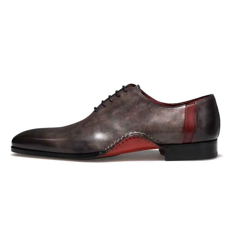 マグナーニ / MAGNANNI アンドロメダ バイカラーホールカット 内羽根プレーントゥ ホールカット スペイン製 23503 【クインクラシコ別注モデル】　2
