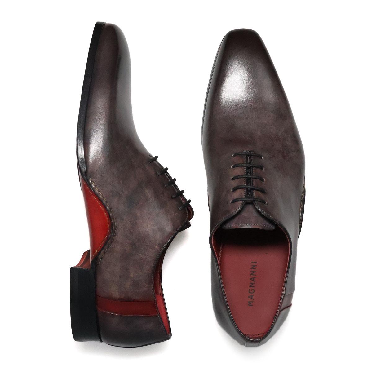 マグナーニ / MAGNANNI アンドロメダ バイカラーホールカット 内羽根プレーントゥ ホールカット スペイン製 23503 【クインクラシコ別注モデル】　8