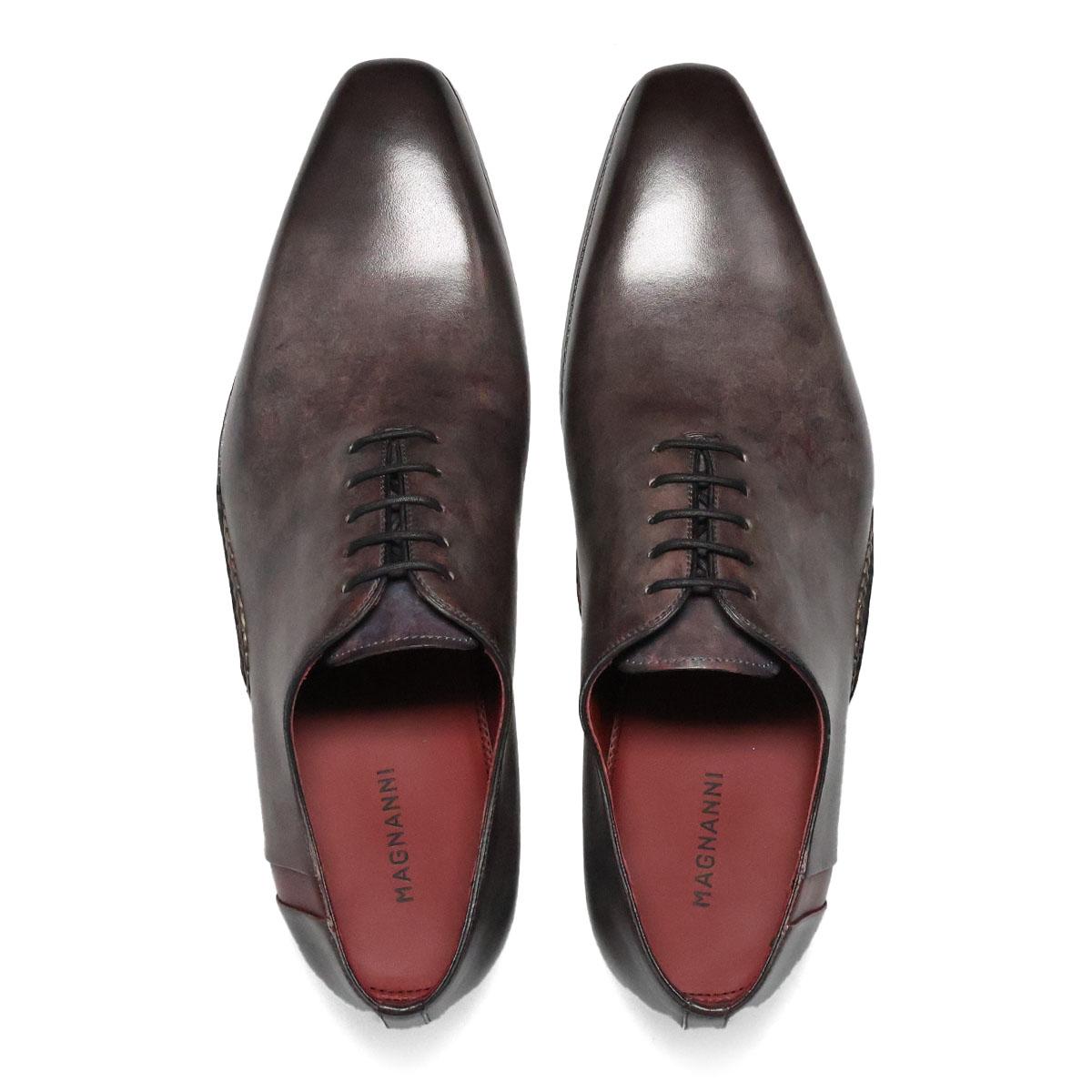 マグナーニ / MAGNANNI アンドロメダ バイカラーホールカット 内羽根プレーントゥ ホールカット スペイン製 23503 【クインクラシコ別注モデル】　9