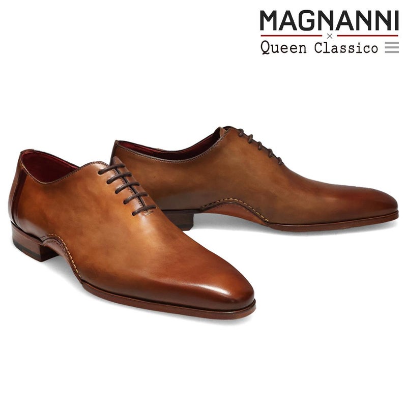  マグナーニ / MAGNANNI バイカラーホールカット スペイン製 23503 【クインクラシコ別注モデル】　