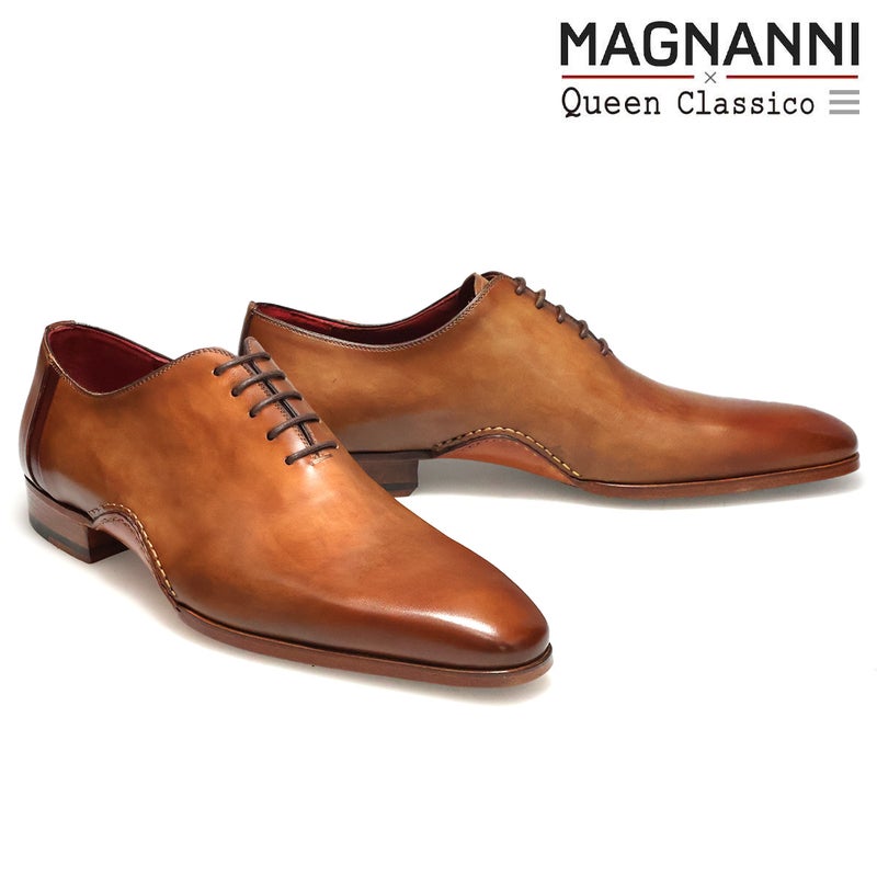  マグナーニ / MAGNANNI バイカラーホールカット スペイン製 23503 【クインクラシコ別注モデル】　