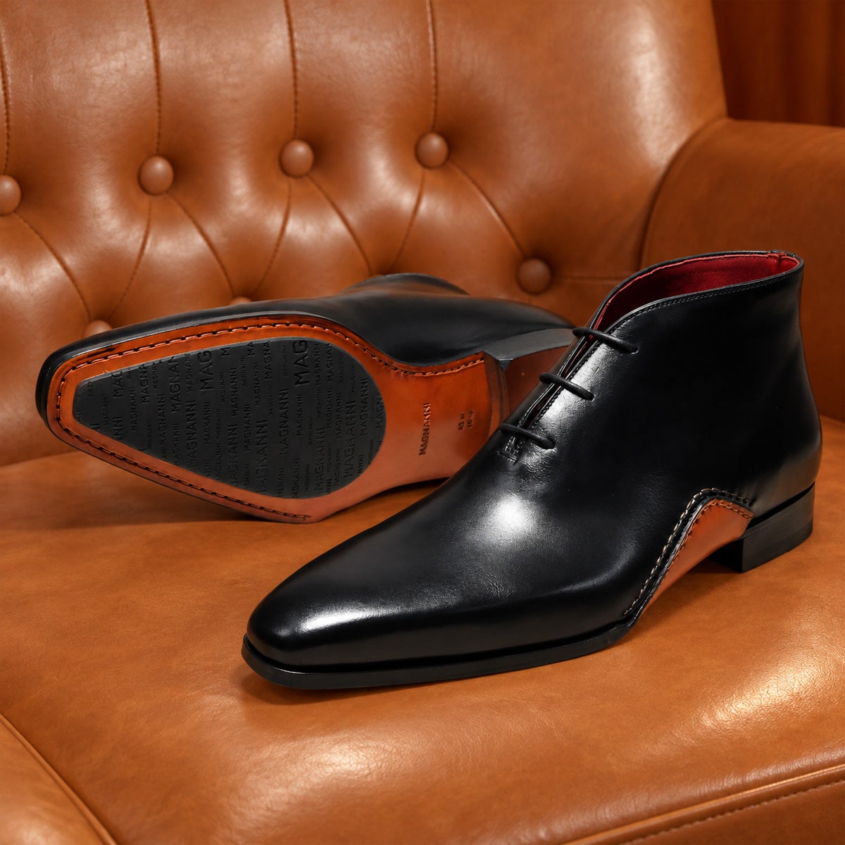  マグナーニ / MAGNANNI チャッカブーツ スペイン製 23559 【クインクラシコ別注モデル】　3