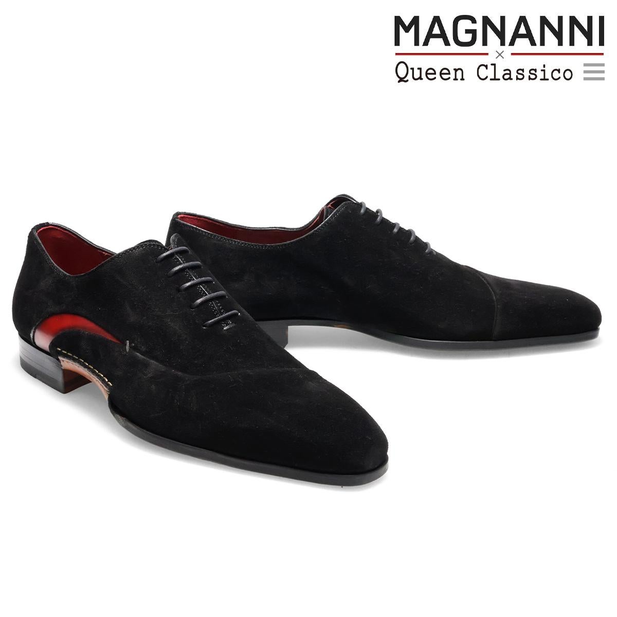マグナーニ / MAGNANNI ダイアゴナル プレーントゥ スペイン製 撥水 24563mags 【クインクラシコ別注モデル】　