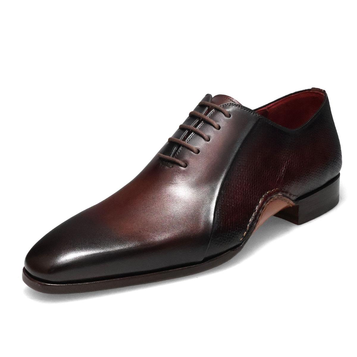  マグナーニ / MAGNANNI バイカラー ミクスドメディア プレーントゥ スペイン製 24807 【クインクラシコ別注モデル】　4