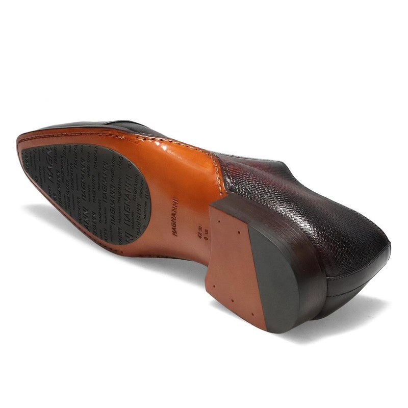  マグナーニ / MAGNANNI バイカラー ミクスドメディア プレーントゥ スペイン製 24807 【クインクラシコ別注モデル】　5