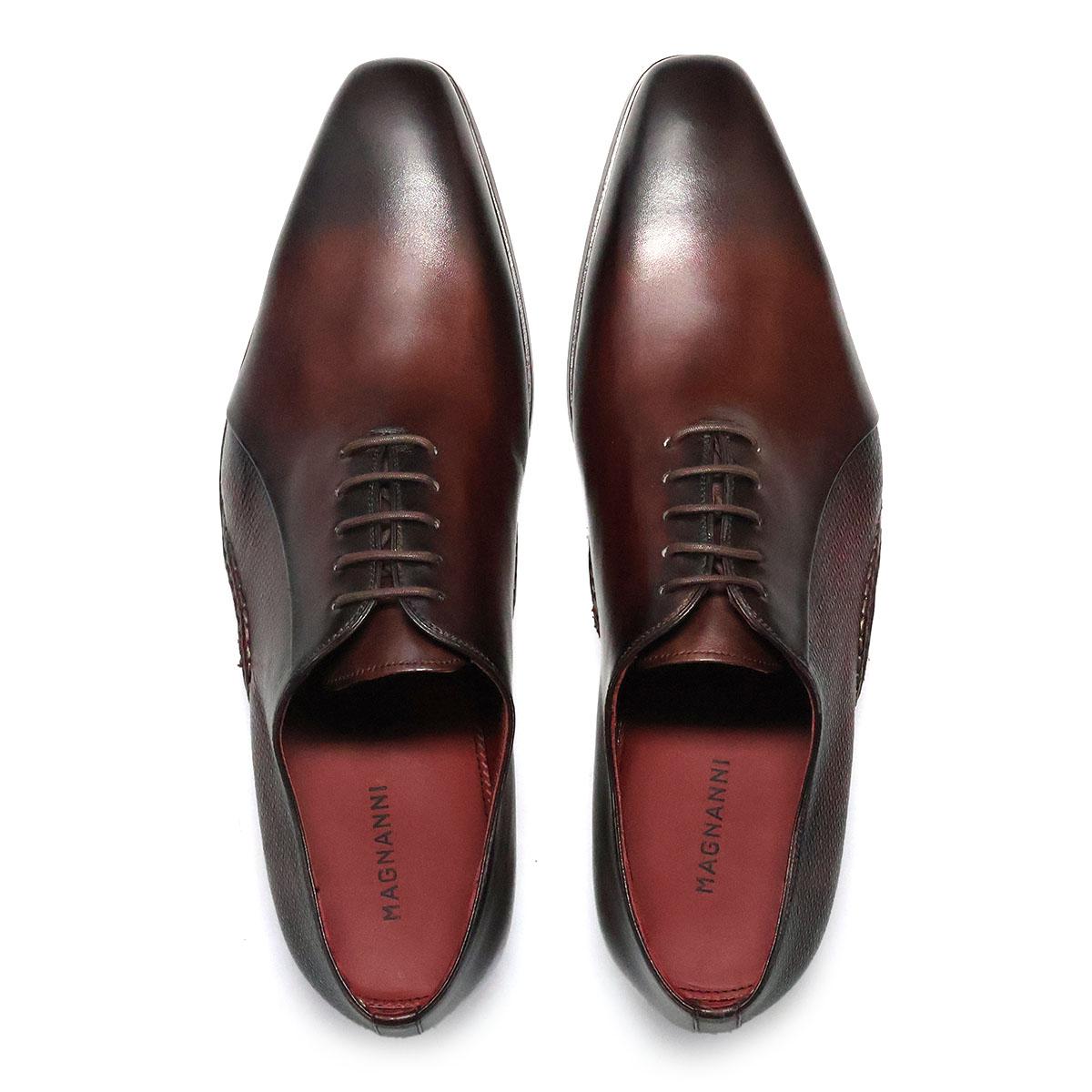  マグナーニ / MAGNANNI バイカラー ミクスドメディア プレーントゥ スペイン製 24807 【クインクラシコ別注モデル】　7