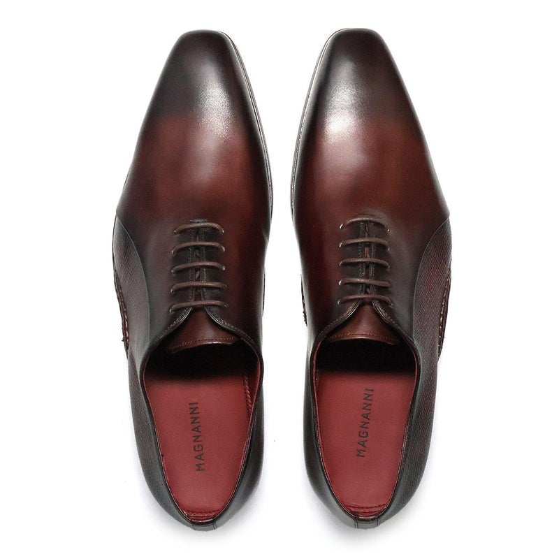  マグナーニ / MAGNANNI バイカラー ミクスドメディア プレーントゥ スペイン製 24807 【クインクラシコ別注モデル】　7