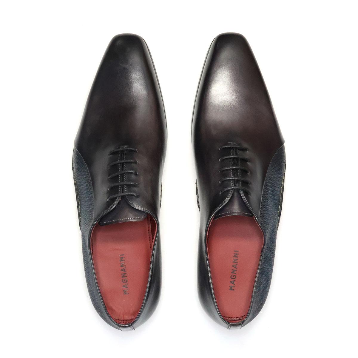 マグナーニ / MAGNANNI バイカラー ミクスドメディア プレーントゥ スペイン製 24807 【クインクラシコ別注モデル】　7