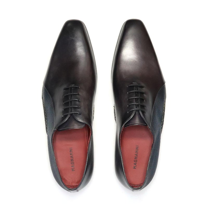 マグナーニ / MAGNANNI バイカラー ミクスドメディア プレーントゥ スペイン製 24807 【クインクラシコ別注モデル】　7