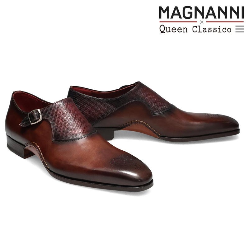 マグナーニ / MAGNANNI メダリオン ミクスドメディア シングルモンク スペイン製 25233 【クインクラシコ別注モデル】　