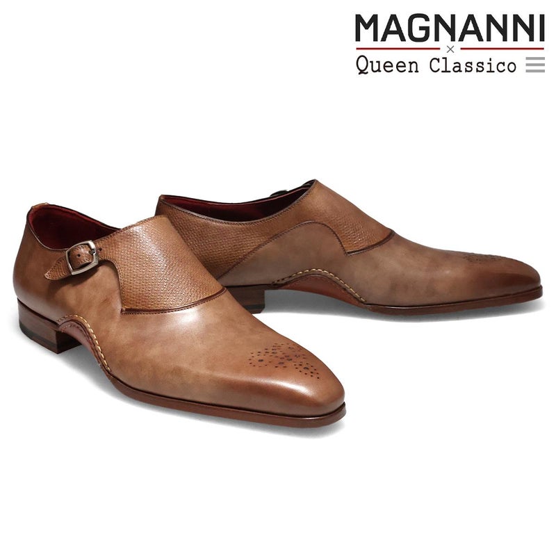 マグナーニ / MAGNANNI メダリオン ミクスドメディア シングルモンク スペイン製 25233 【クインクラシコ別注モデル】　