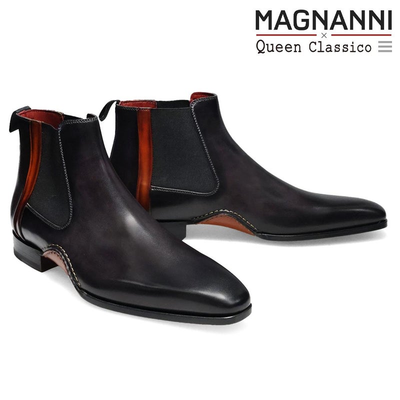 マグナーニ / MAGNANNI バイカラー サイドゴアブーツ スペイン製 25487 【クインクラシコ別注モデル】　