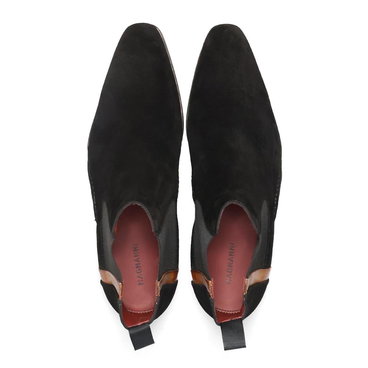 マグナーニ / MAGNANNI バイカラー スエード サイドゴアブーツ スペイン製 撥水 25487 【クインクラシコ別注モデル】　8