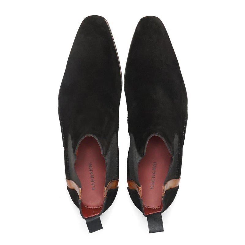 マグナーニ / MAGNANNI バイカラー スエード サイドゴアブーツ スペイン製 撥水 25487 【クインクラシコ別注モデル】　8