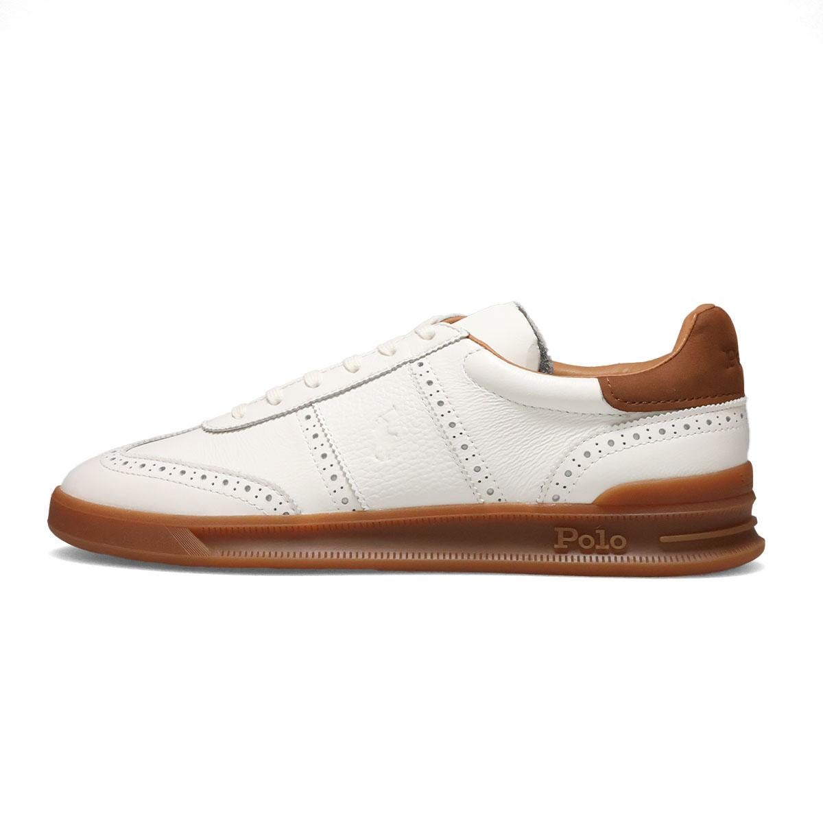 ラルフローレン メンズ カジュアルシューズ Heritage Aera レザーブローグスニーカー RALPH LAUREN 9p15727001　