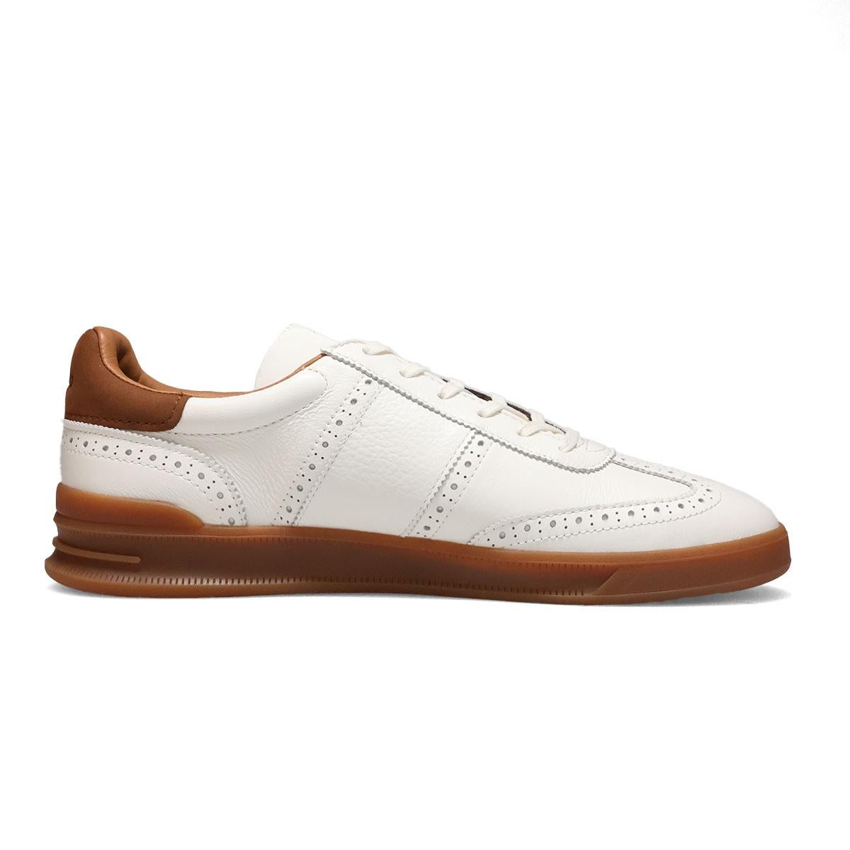 ラルフローレン メンズ カジュアルシューズ Heritage Aera レザーブローグスニーカー RALPH LAUREN 9p15727001　2
