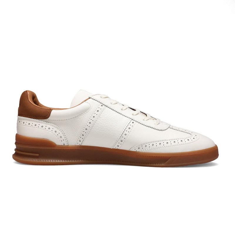 ラルフローレン メンズ カジュアルシューズ Heritage Aera レザーブローグスニーカー RALPH LAUREN 9p15727001　2
