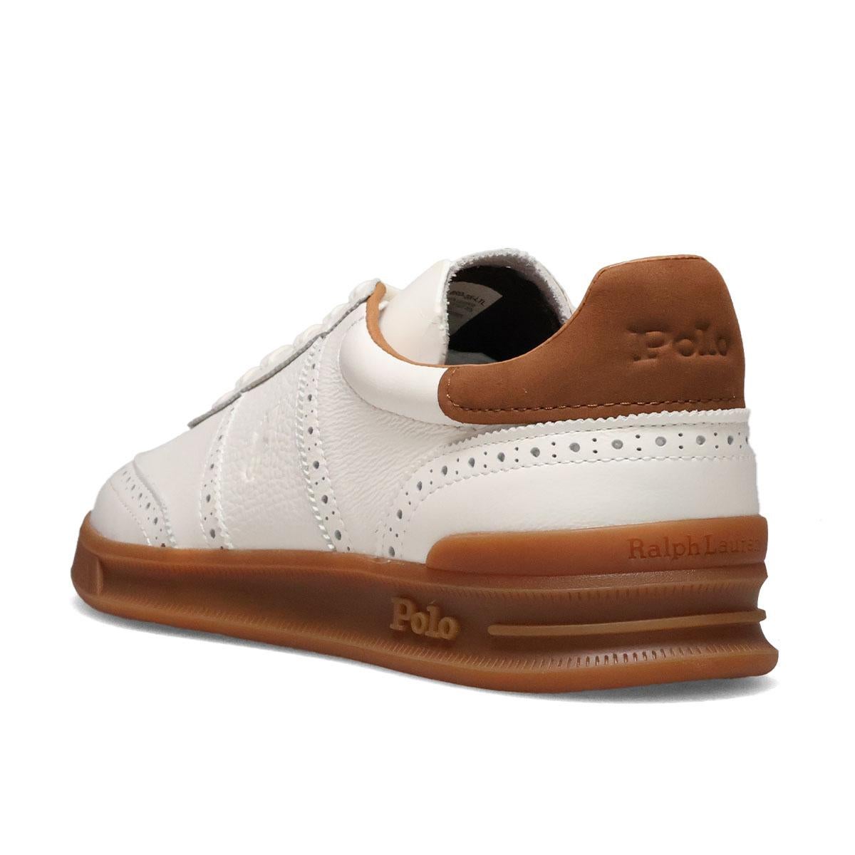 ラルフローレン メンズ カジュアルシューズ Heritage Aera レザーブローグスニーカー RALPH LAUREN 9p15727001　5