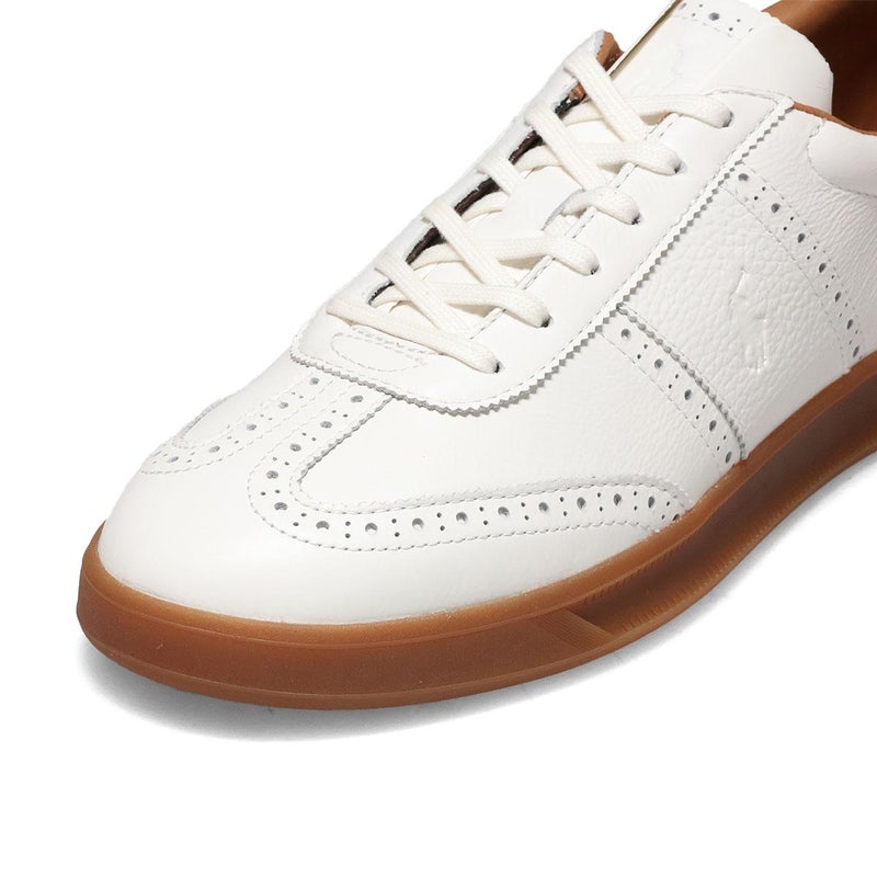ラルフローレン メンズ カジュアルシューズ Heritage Aera レザーブローグスニーカー RALPH LAUREN 9p15727001　9