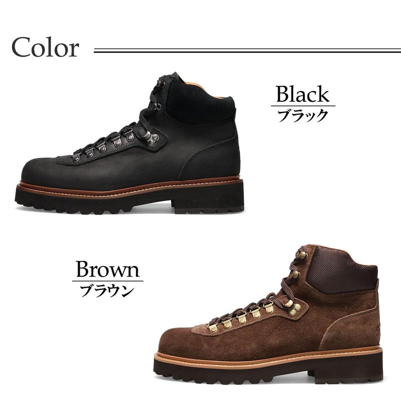 ラルフローレン メンズ カジュアルシューズ Alpine レザーブーツ RALPH LAUREN 2974116001 2945354002　4