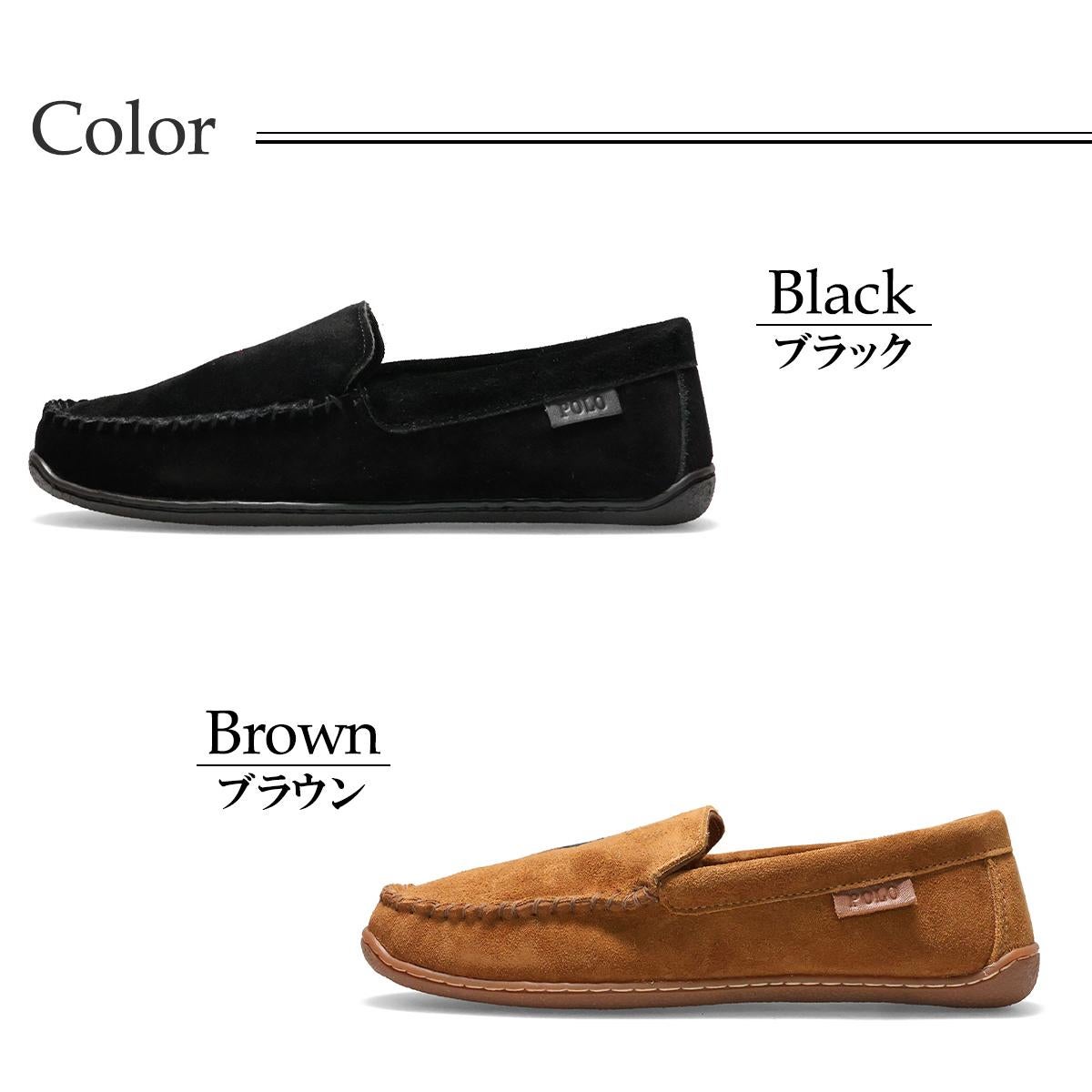 ラルフローレン メンズ カジュアルシューズ Brenan ルームシューズ RALPH LAUREN 3981599001 3981599003　4