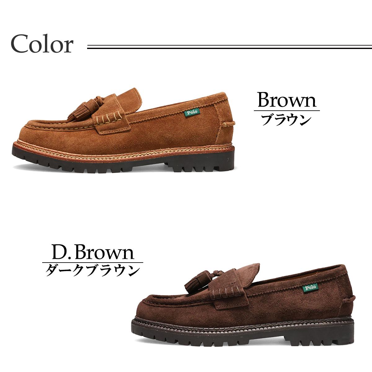 ラルフローレン メンズ カジュアルシューズ Jett タッセルペニーローファー RALPH LAUREN 3p15862001 3p15862002　4