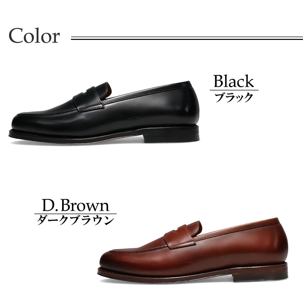 ラルフローレン メンズ カジュアルシューズ Maestra カーフスキンペニーローファー RALPH LAUREN 1967542002 1967542001　4