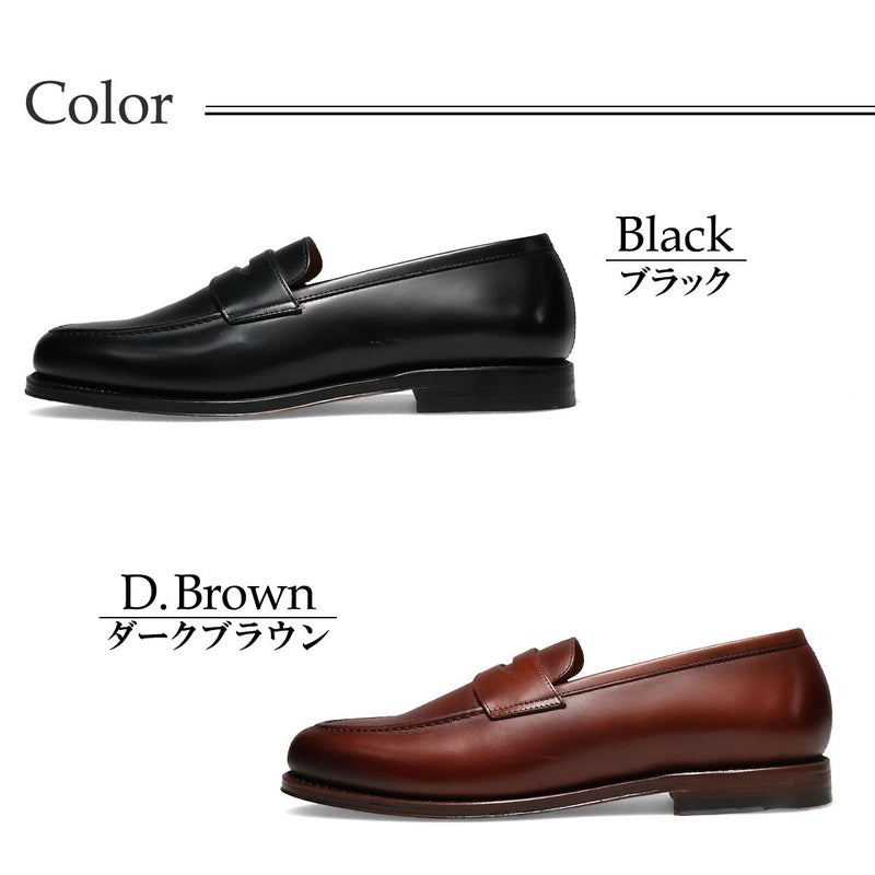 ラルフローレン メンズ カジュアルシューズ Maestra カーフスキンペニーローファー RALPH LAUREN 1967542002 1967542001　4