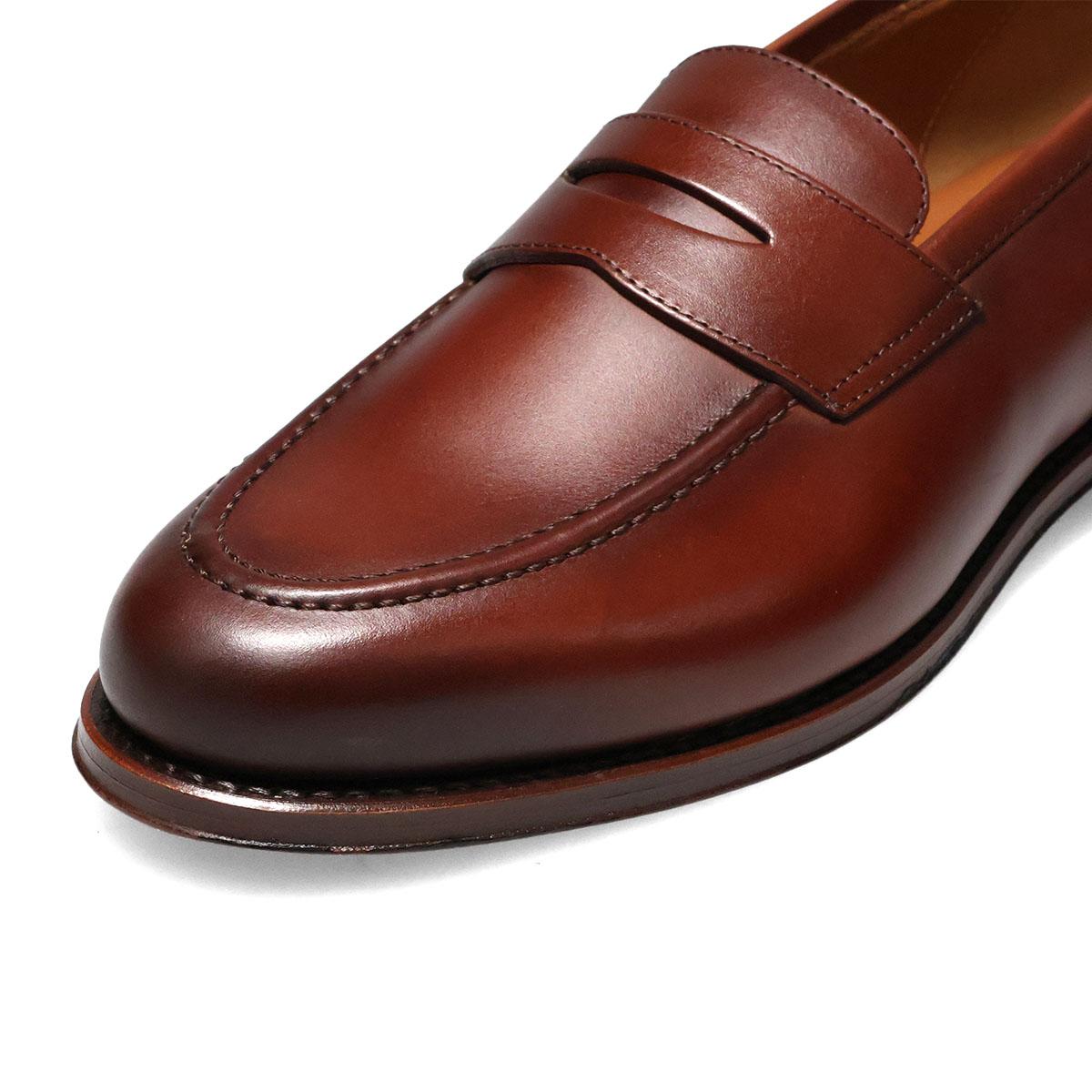 ラルフローレン メンズ カジュアルシューズ Maestra カーフスキンペニーローファー RALPH LAUREN 1967542002 1967542001　19