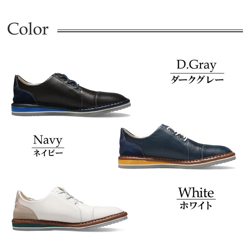 ランバン メンズ ドレスシューズ 外羽根シューズ ダークグレー ネイビー ホワイト LANVIN 86474 5