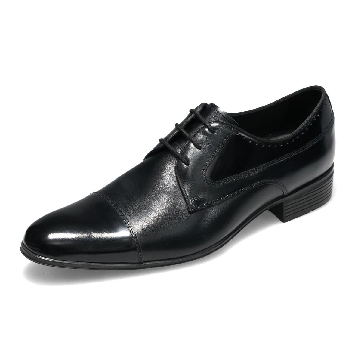 ランバン メンズ ドレスシューズ 外羽根ストレートチップ ブラック LANVIN 83502 5