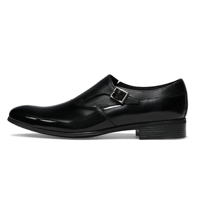 ランバン メンズ ドレスシューズ シングルモンク ブラック ネイビー LANVIN 83504 6