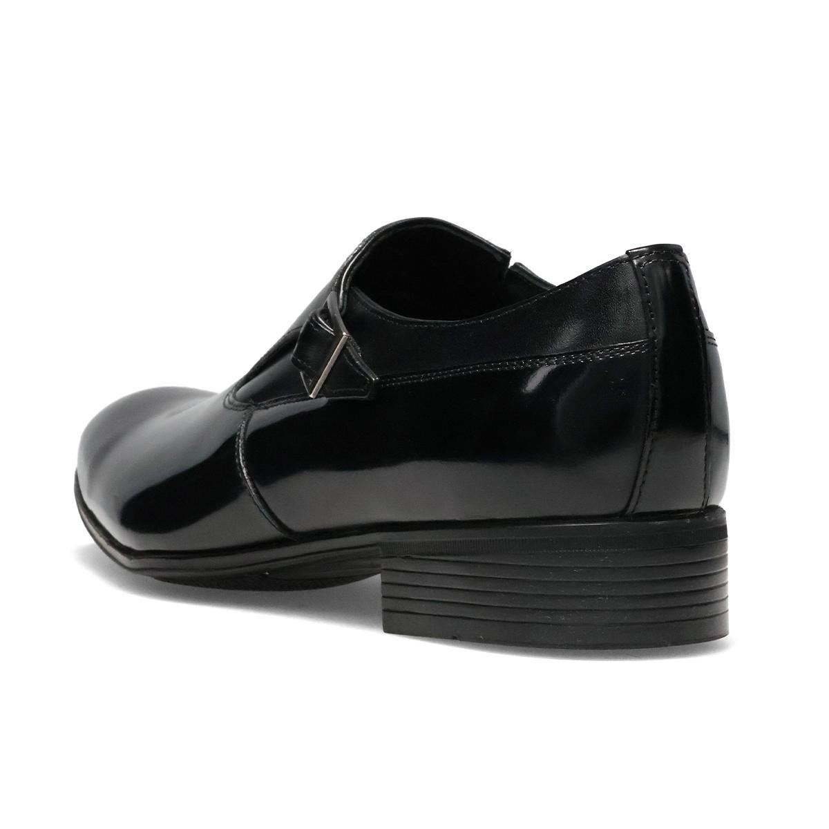 ランバン メンズ ドレスシューズ シングルモンク ブラック ネイビー LANVIN 83504 10