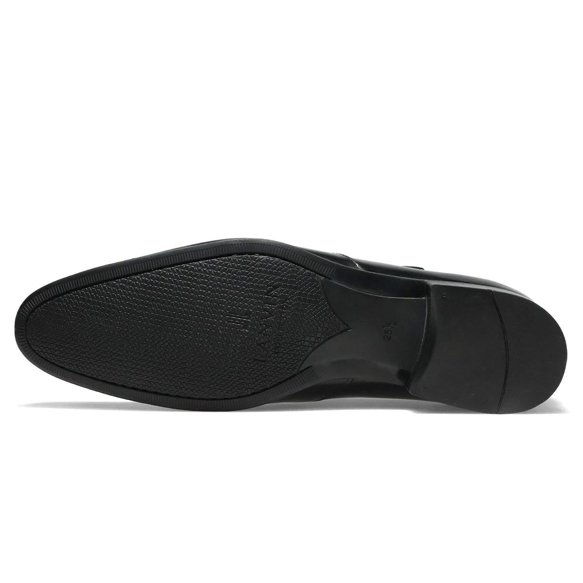 ランバン メンズ ドレスシューズ シングルモンク ブラック ネイビー LANVIN 83504 12