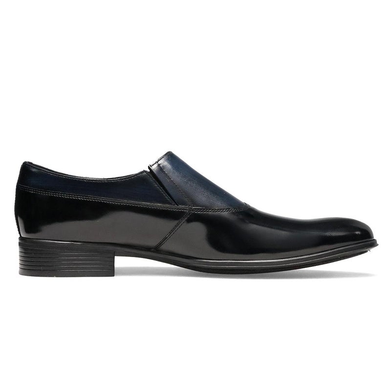 ランバン メンズ ドレスシューズ シングルモンク ブラック ネイビー LANVIN 83504 17