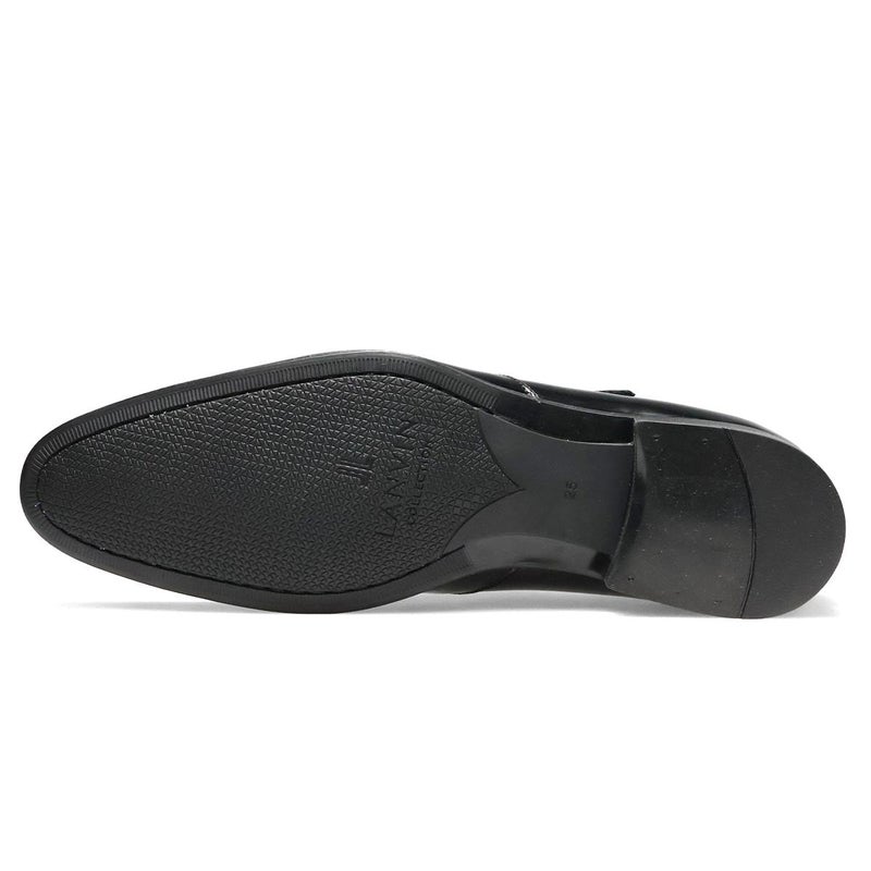 ランバン メンズ ドレスシューズ シングルモンク ブラック ネイビー LANVIN 83504 22