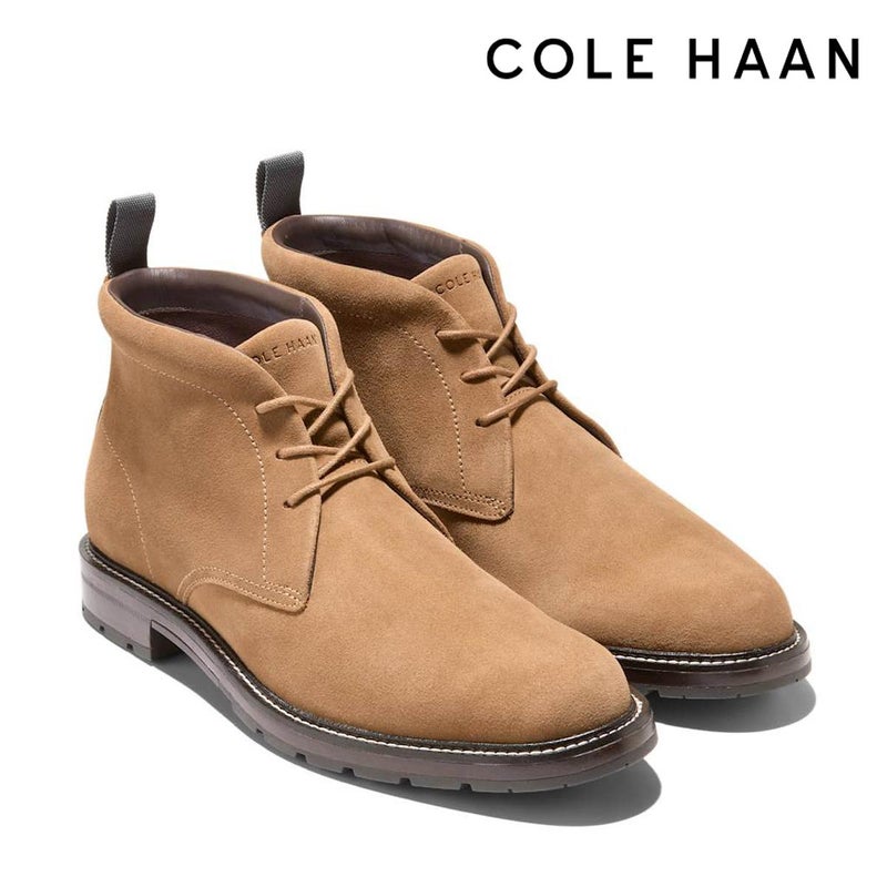コールハーン メンズ スニーカー ラウンドヒルグランドチャッカブーツ ウォータープルーフ ブラウン COLE HAAN c44492 1