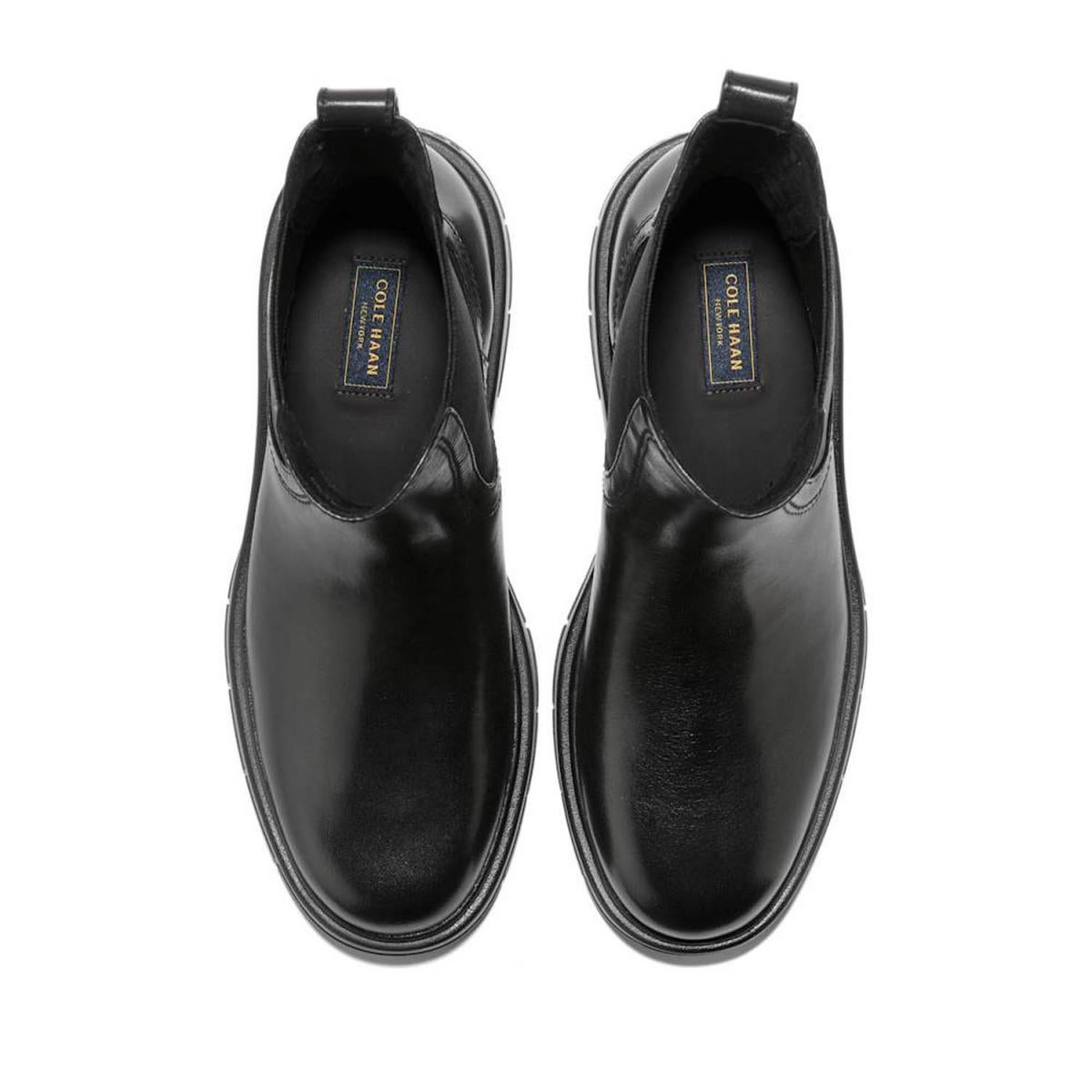 コールハーン レディース グランドフレックスフェネラチェルシーブーツ ウォータープルーフ ブラック COLE HAAN w37370 5