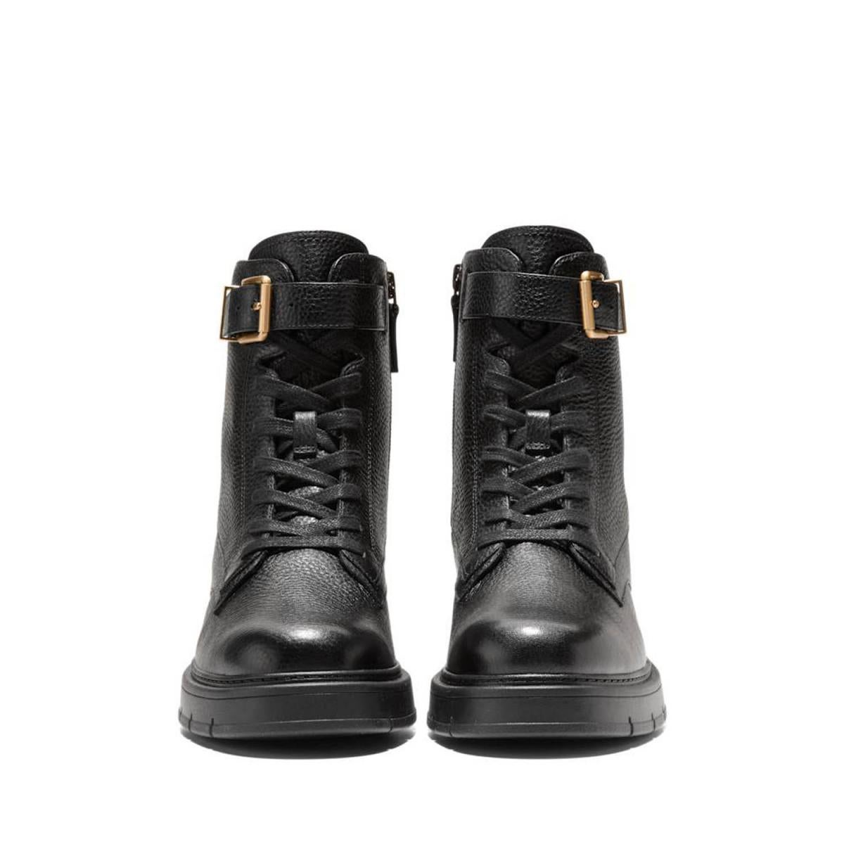 コールハーン レディース グランドフレックスフェネラレースアップブーティ ウォータープルーフ ブラック COLE HAAN w37374 3