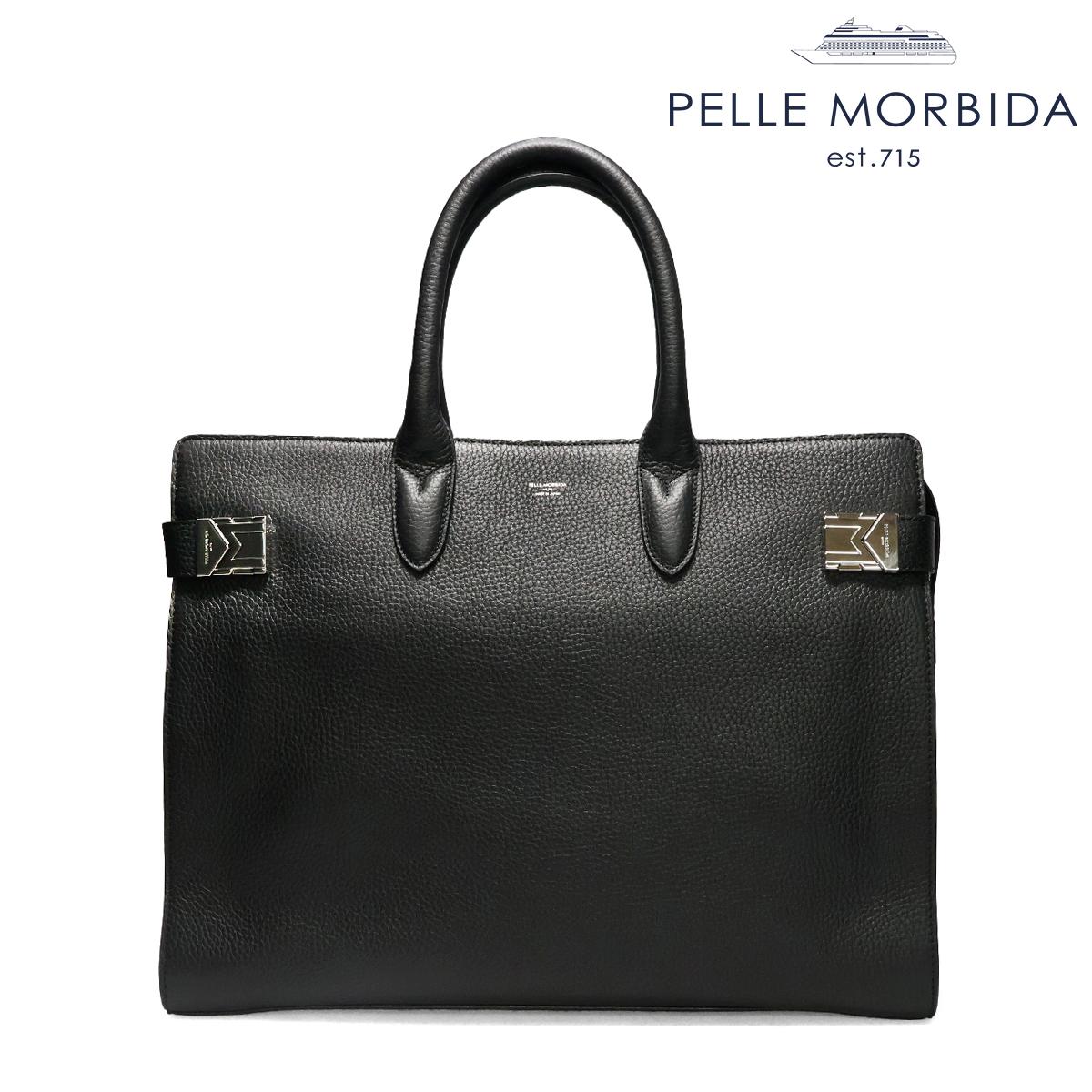 ペッレモルビダ メイデンボヤージュボストンバッグ ブラック 国産(日本製) Pelle Morbida mb068a-bk 1